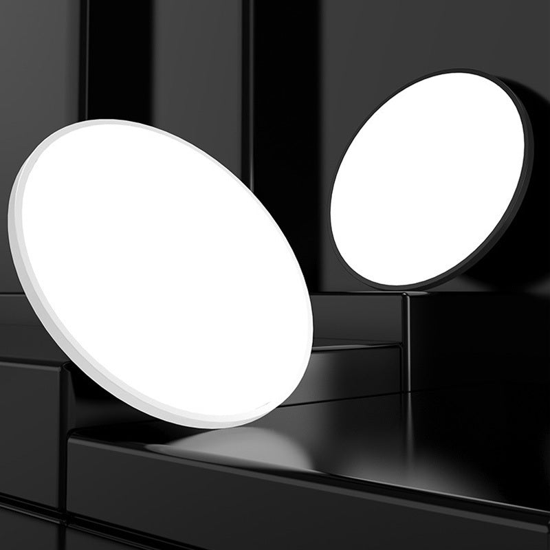 Quinn Moderne Round  LED Plafondlampen Wit Zwart Metaal Eetkamer