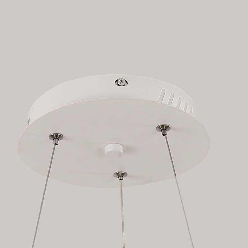Ozawa Moderne Design Ronde LED Hanglampen Hout Woonkamer