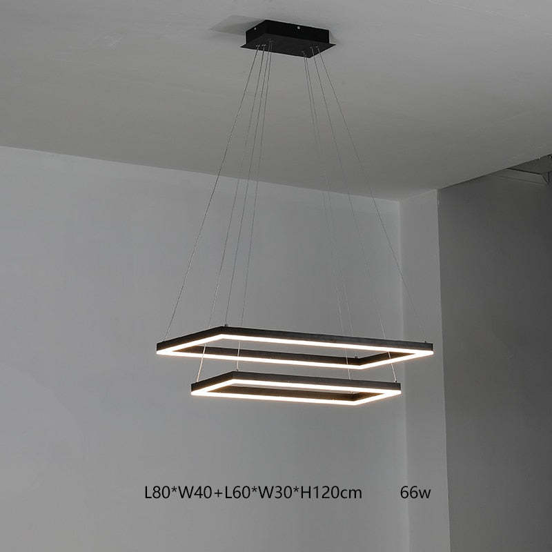 Bouvet Design LED Hanglampen Zwart Wit Metaal Eetkamer Slaapkamer
