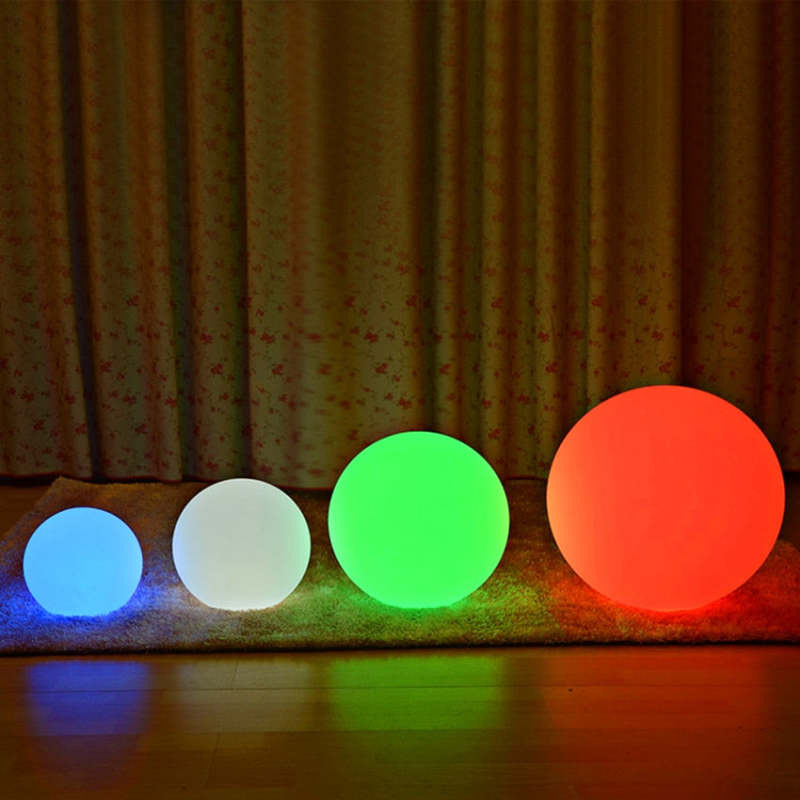 Valentina Moderne Buitenverlichting Globe LED Buiten Vloerlamp Acryl Tuin/Slaapkamer