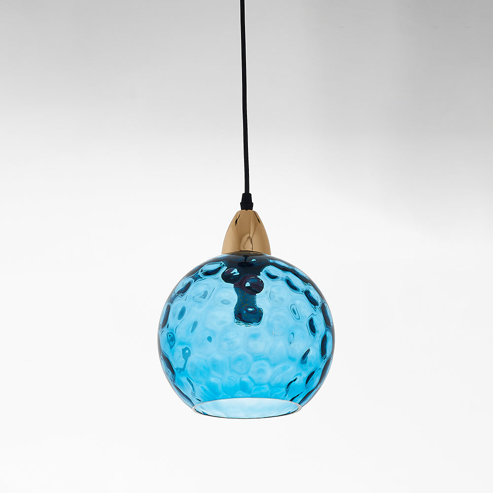 Hailie Design Grote Ronde LED Hanglampen Metaal Glas Eetkamer