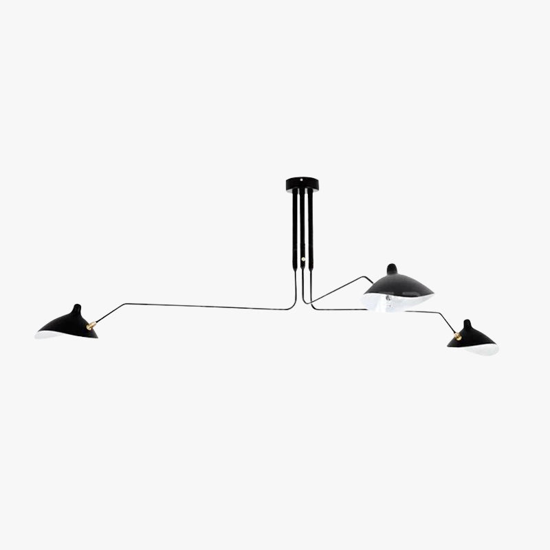 Schmitt Design LED Hanglampen Zwart Metaal Woonkamer Slaapkamer