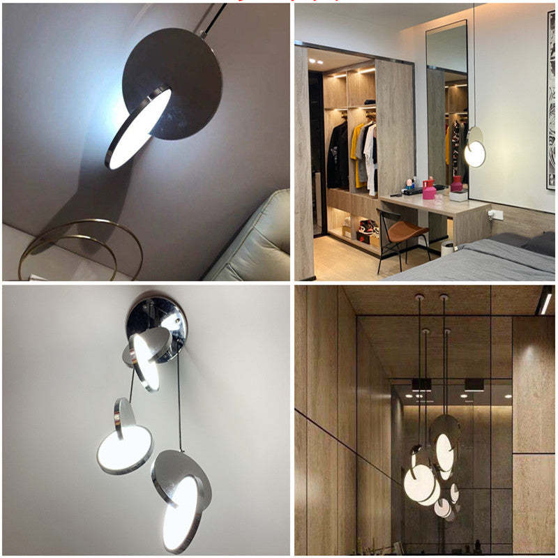 Welsh Ronde LED Hanglampen Goud Zilver Metaal Eetkamer Woonkamer