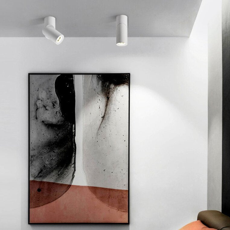 Vovak Moderne Design LED Spotlight Metaal Zwart / Wit Woonkamer
