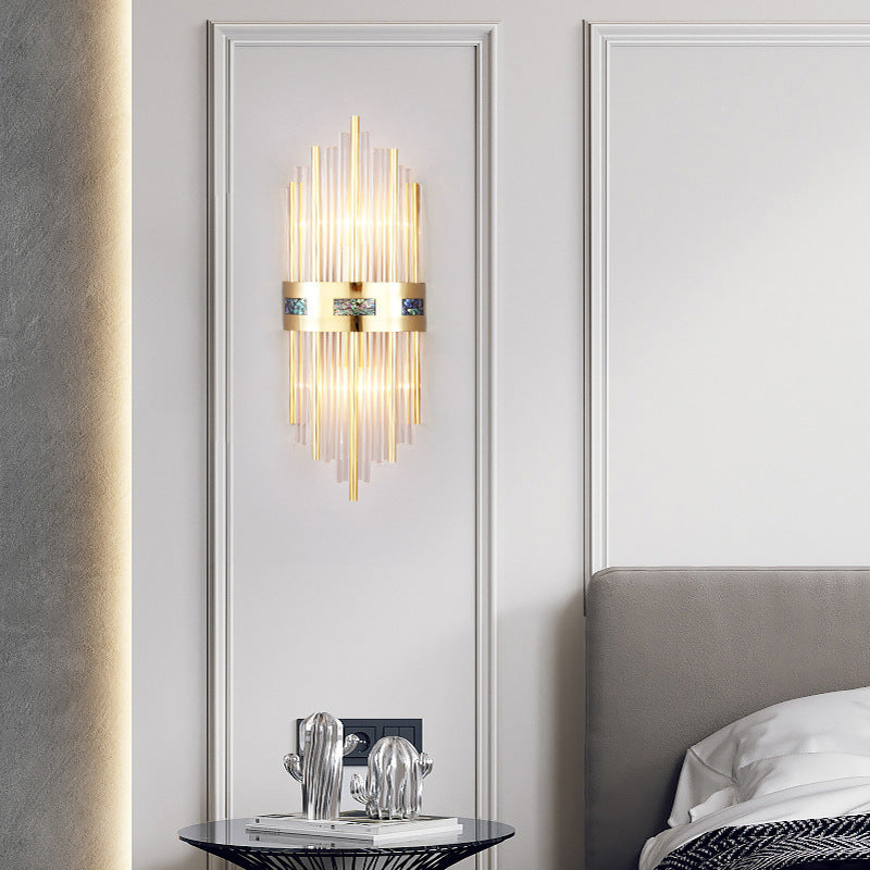 Crystal Design Wandlamp Goud Acryl/Metaal Woonkamer/Dinerkamer