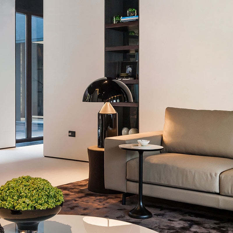 Quinn Mushroom LED Zwart Wit Goud Tafellampen Metaal Eetkamer