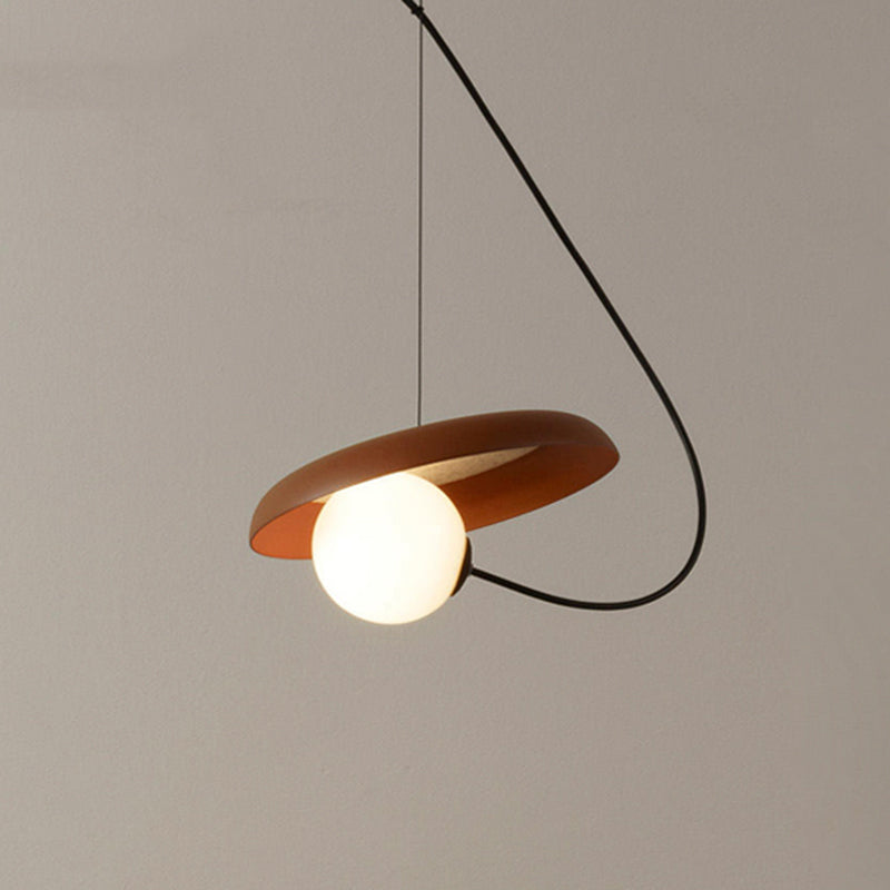Avi Stijlvolle Art Deco Hanglampen Zwart/Wit/Koper Slaap/Woonkamer
