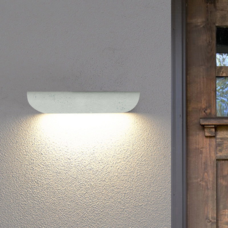 Orr Moderne LED Wandlampen Zwart Wit Acryl Metaal Tuin Hal Buiten