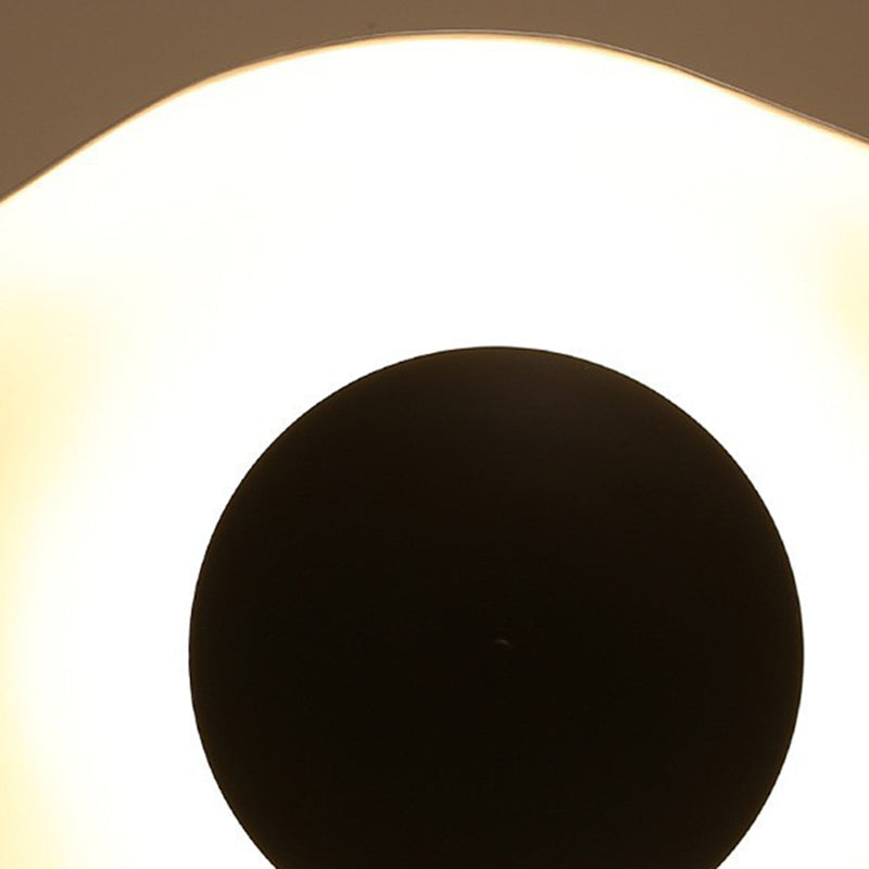 Carins Moderne Creatieve LED Hanglamp Zwart/Wit Hars Woonkamer
