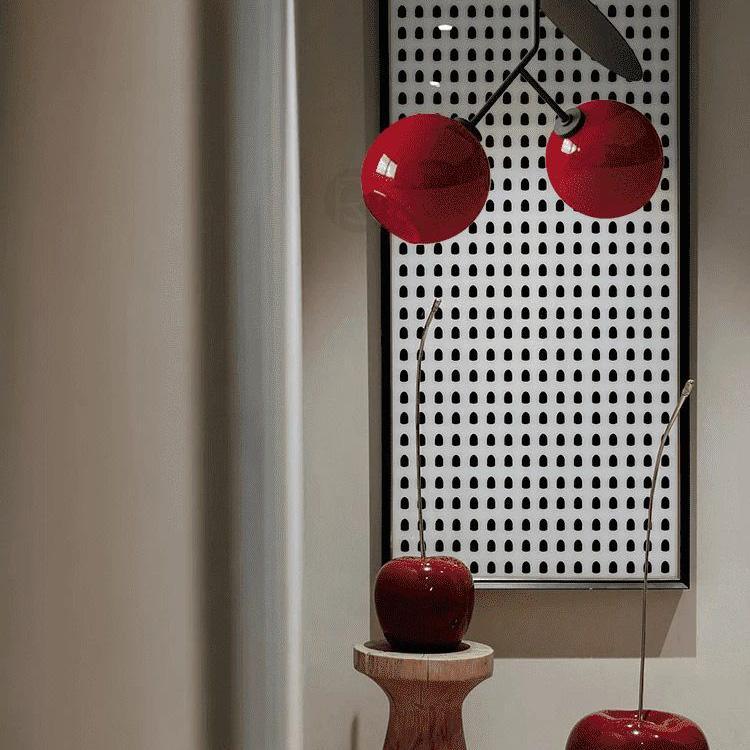 Valentina Moderne Design LED Kersen Hanglamp Metaal/Glas 3 Kleuren Woonkamer/Slaapkamer/Eetkamer