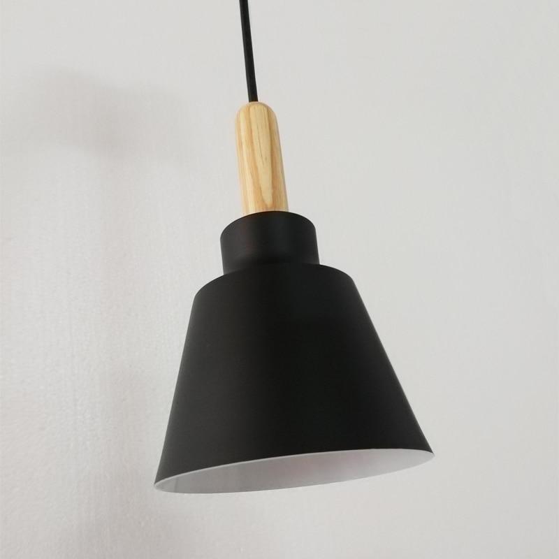 Nazifa Moderne Design LED Hanglamp Zwart Wit Metaal Slaapkamer Eetkamer