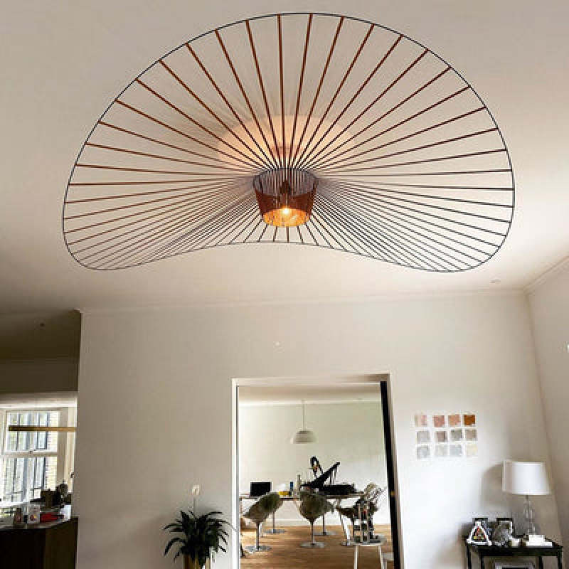 Renée Design LED Hanglamp Zwart/Bruin/Gouden/Wit Rotan Woon/Slaapkamer