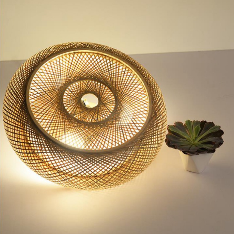 Muto Retro LED Plafondlampen Metaal Hout Hal Slaapkamer