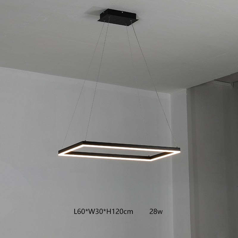 Bouvet Design LED Hanglampen Zwart Wit Metaal Eetkamer Slaapkamer