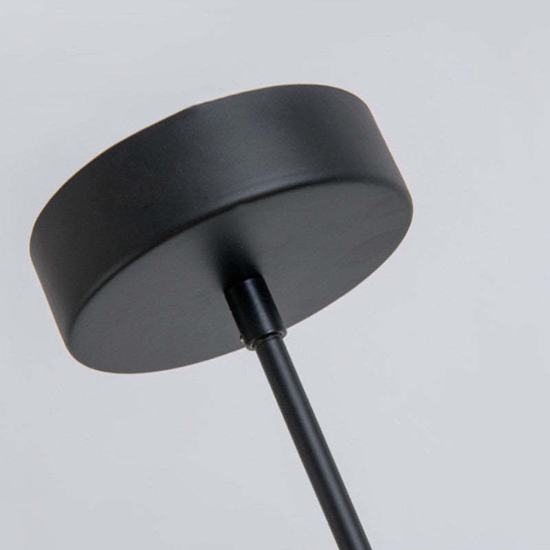 Avi Design Ronde Hanglampen Wit Zwart Metaal Eetkamer Slaapkamer