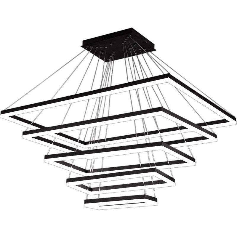 Bouvet Design LED Hanglampen Zwart Wit Metaal Eetkamer Slaapkamer