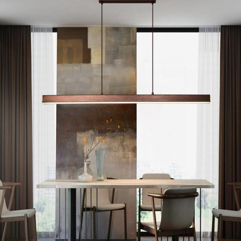 Edge Industriele LED Hanglamp Zwart Woonkamer Eettafel Metaal Acryl