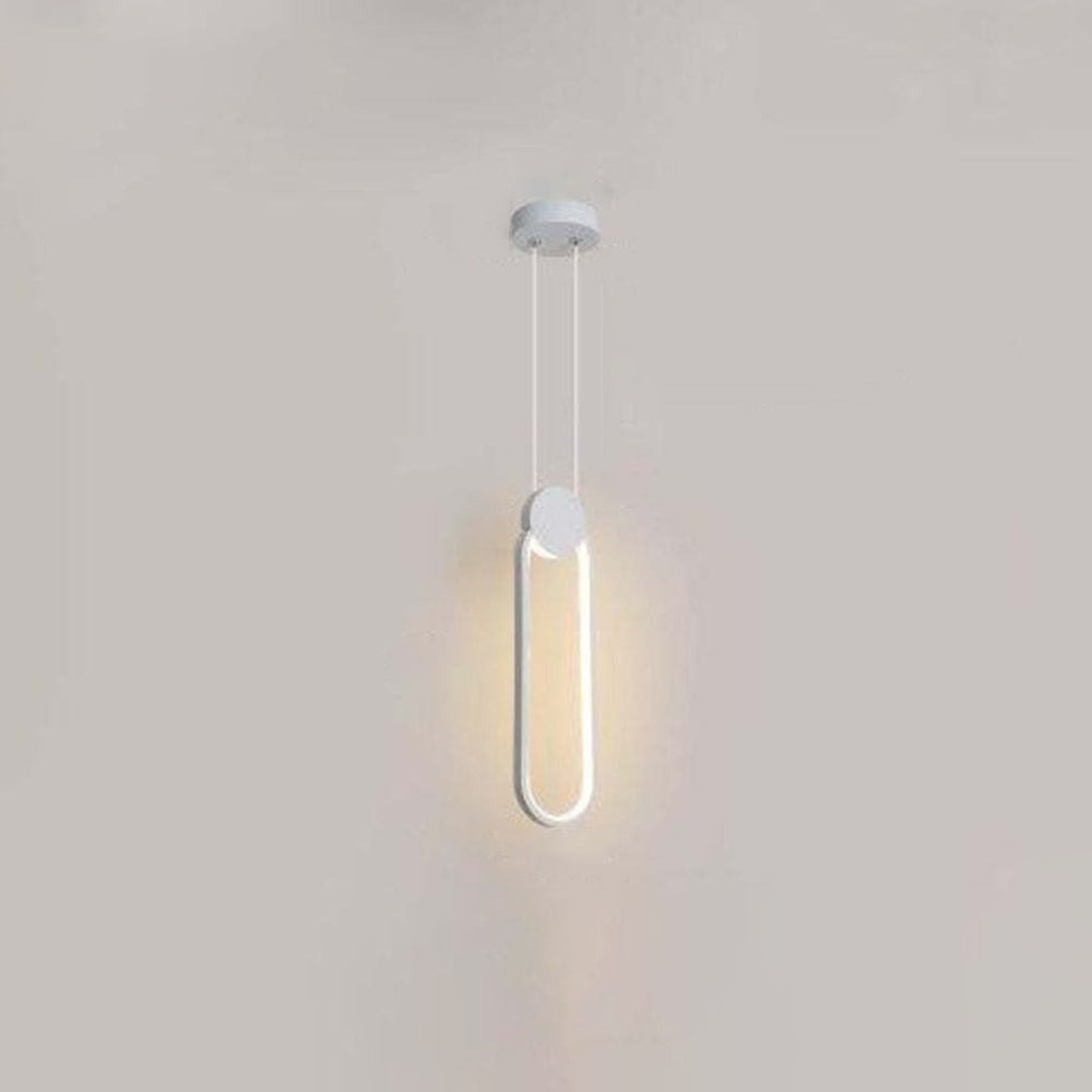 Nyla Moderne Rond LED Hanglampen Metaal/Acryl Zwart/Wit Woonkamer/Slaapkamer