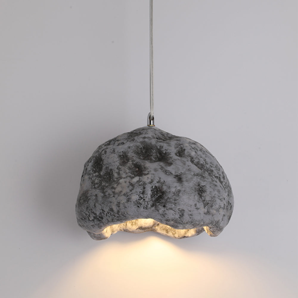 Byers Wabi Sabi Onregelmatige LED Hanglamp Hars Woonkamer