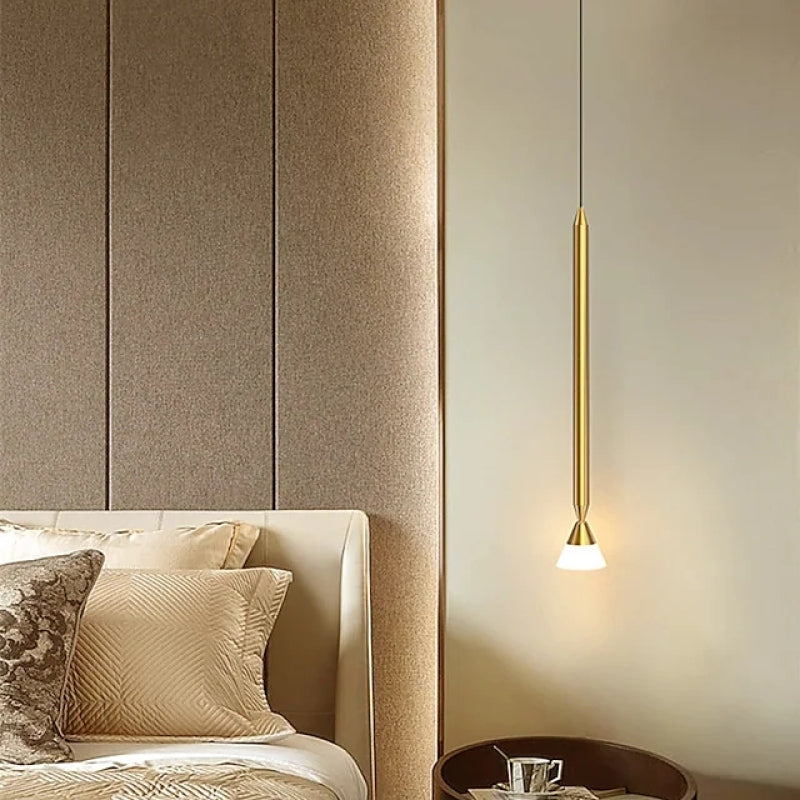 Carr Design LED Hanglampen Zwart/Goud Metaal/Glas Slaapkamer