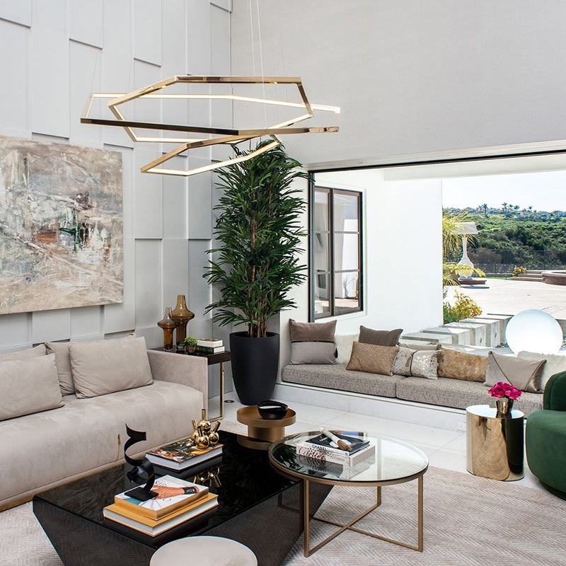 Edge Hanglampen Geometrische Shape Dimbaar