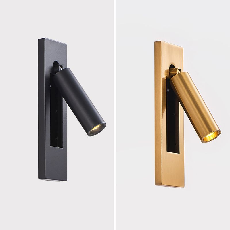 Orr Moderne Design LED Wandlamp Zwart  Goud Metaal Slaapkamer