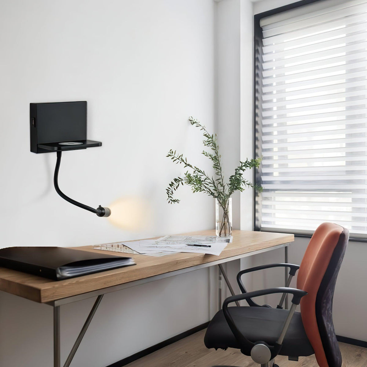 Vectra moderne minimalistische LED wandlamp