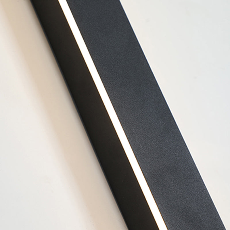 Edge Moderne Design LED Wandlampen Zwart Metaal Tuin Hal