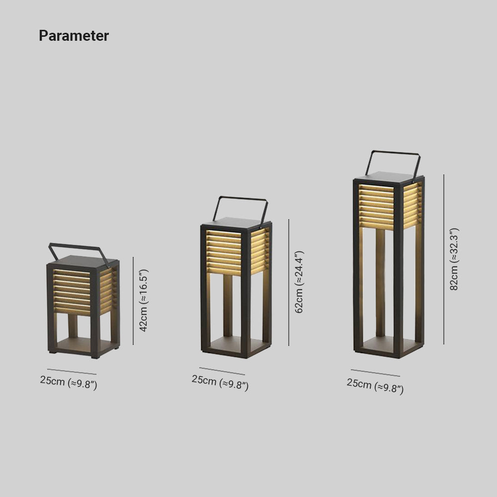 Orr Vintage Design LED Buitenlamp Metaal Zwart Tuin Buiten