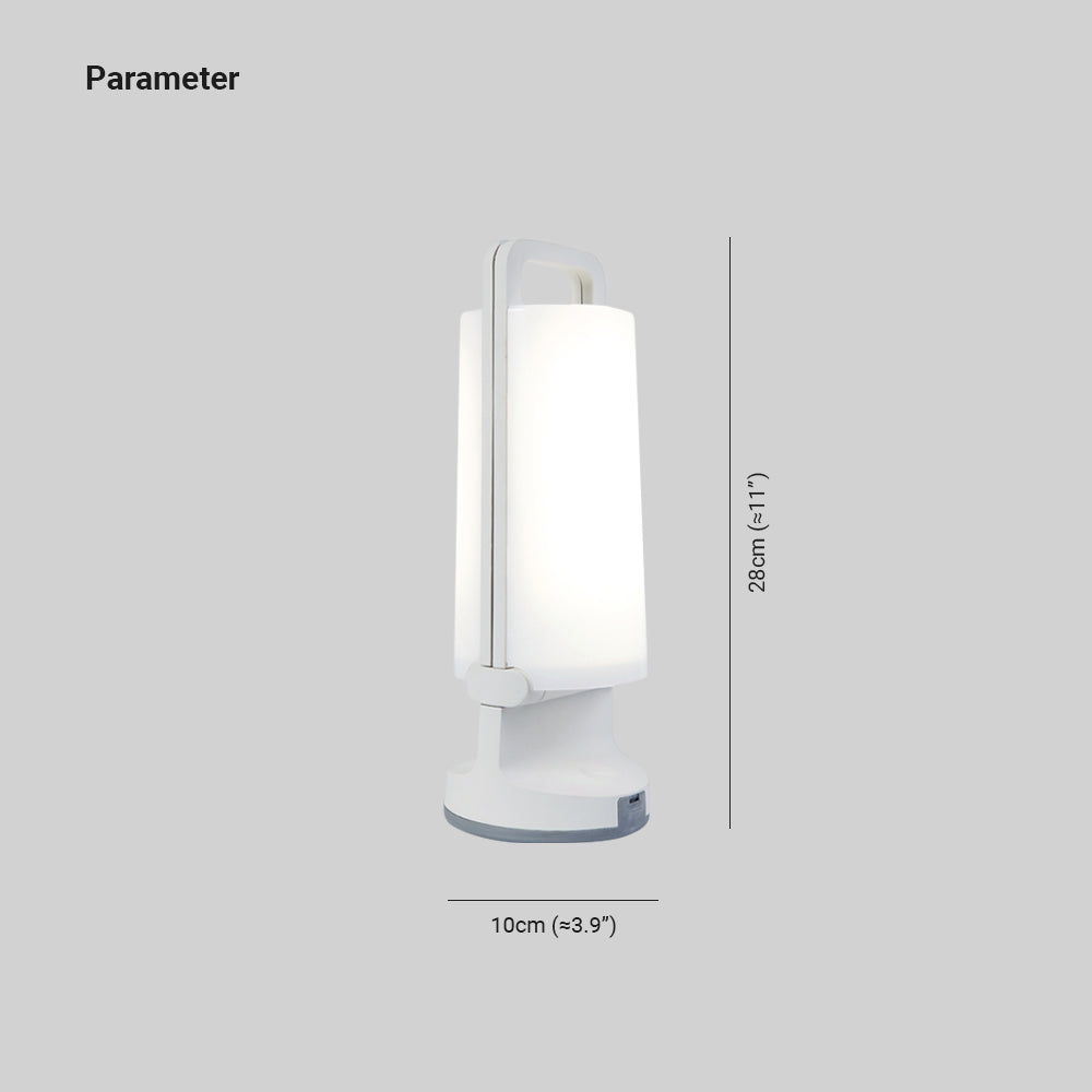Orr Moderne Cilinder LED Buitenlamp Acryl Grijs/Wit/Groen/Oranji Tuin/Stoeprand/Balkon