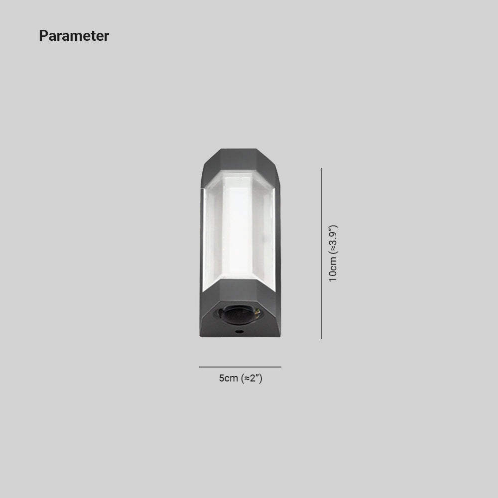 Orr Moderne Design LED Buiten Plafondlamp Metaal Acryl Buiten