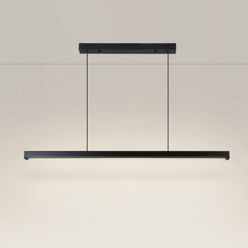 Edge Industriele LED Hanglamp Zwart Wit Metaal Hout Eetkamer