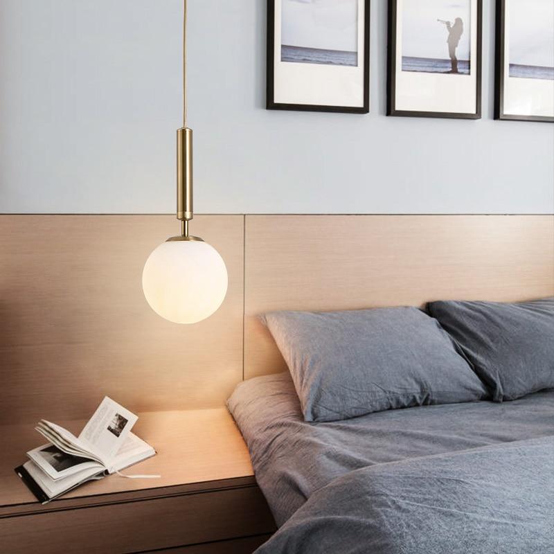 Valentina Modern LED Hanglampen Zwart Wit Metaal Glas Eetkamer