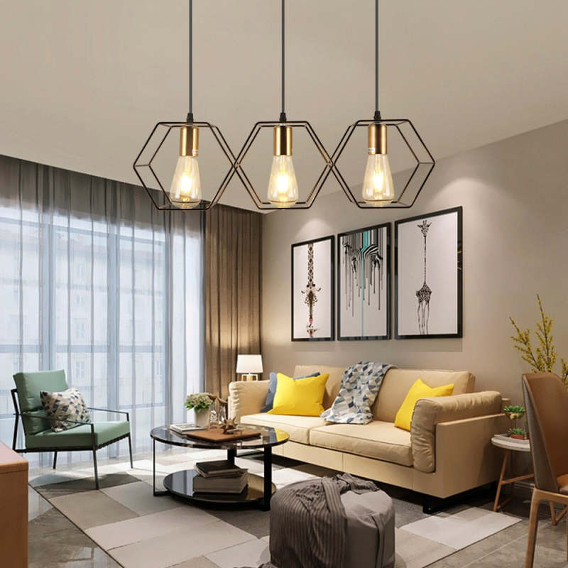 Bouvet Vintage Design LED Hanglampen Metaal Eetkamer Slaapkamer