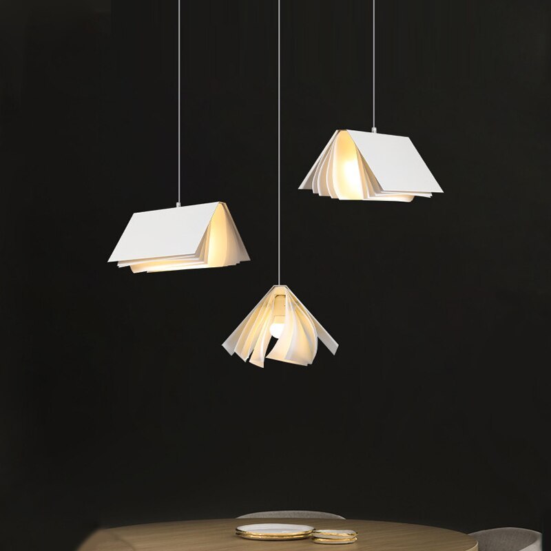 Sienna Nordic Design Kleine LED Hanglampen Grijs Wit Metaal Eetkamer