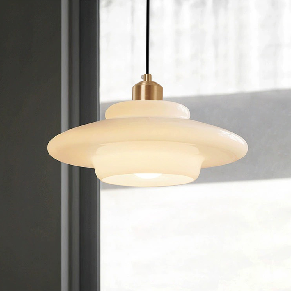 Cairns Midden eeuw Art Hanglampen Metaal Glas Slaapkamer Eetkamer