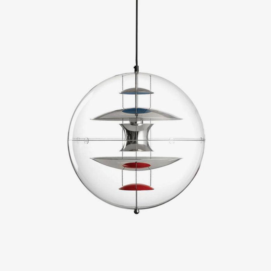 Gyan Futuristische hanglamp van aluminium