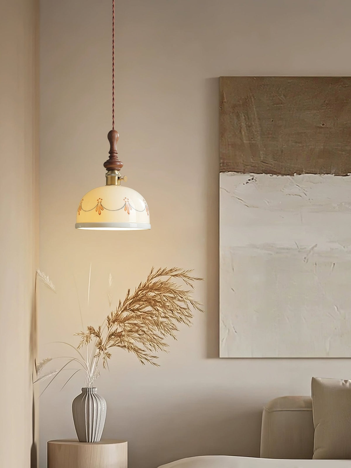 Ceraeyre Vintage Keramische hanglamp