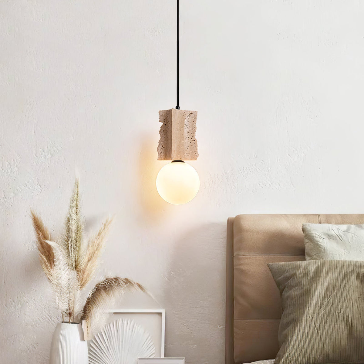 Travertin Raw Edge hanglamp