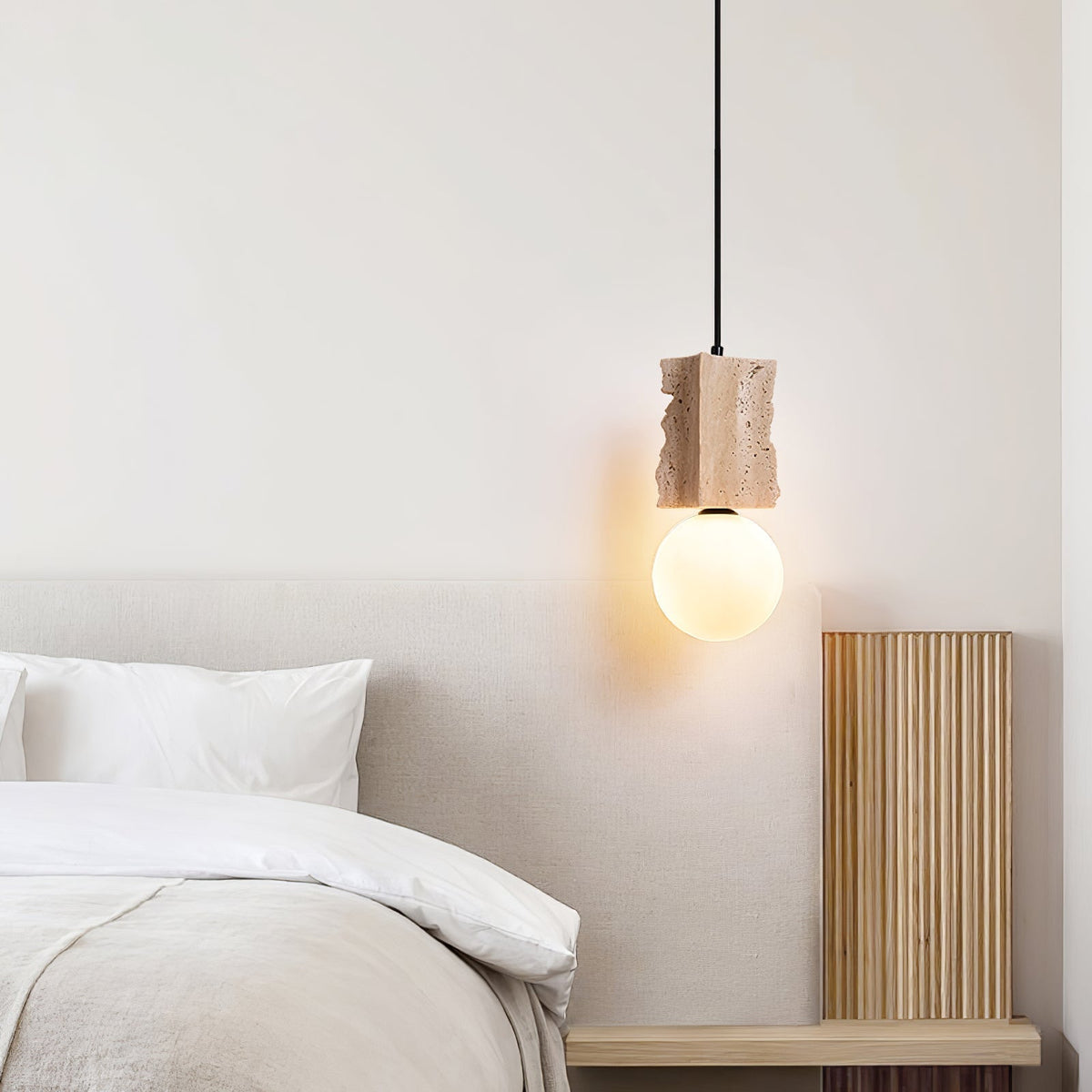 Travertin Raw Edge hanglamp