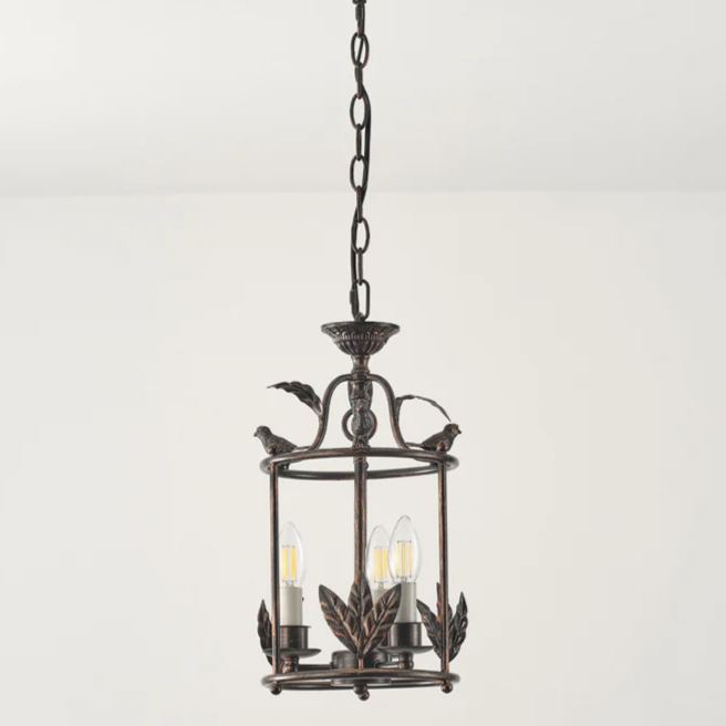 Alessio Vintage Metaal Bronzen Goud Hanglampen Eetkamer Slaapkamer