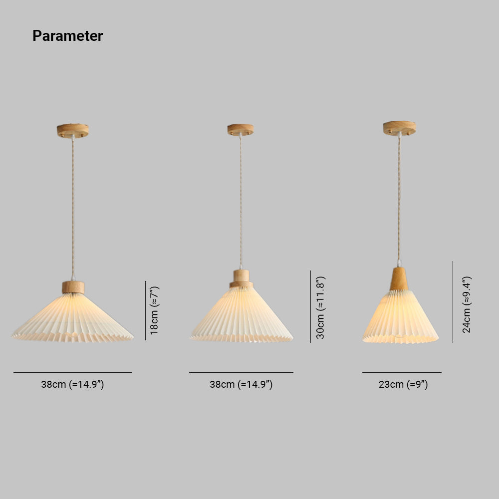 Ozawa Vintage LED Hanglampen Hout Metaal Slaapkamer Eetkamer