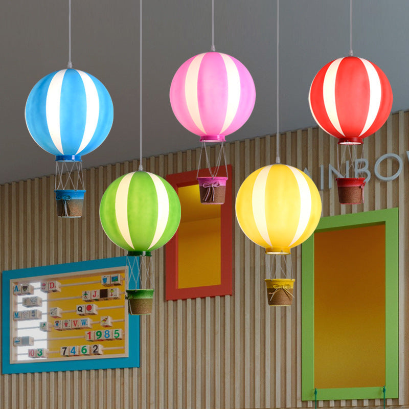 Nordic Moderne Design Hanglamp Creatief Kleurrijk Ballon Tegenlicht Metaal/Acryl Slaapkamer