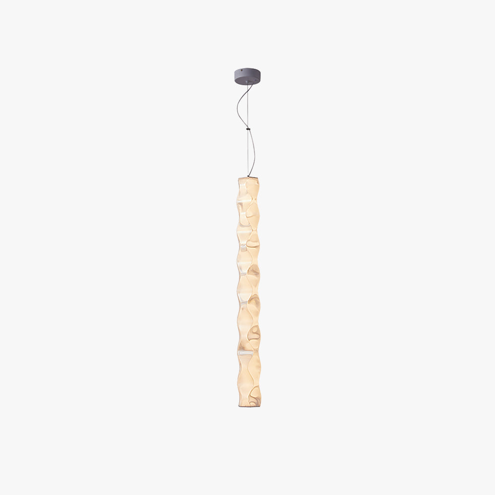 Nazifa Moderne Strip Design LED Hanglamp Wit Metaal Eetkamer