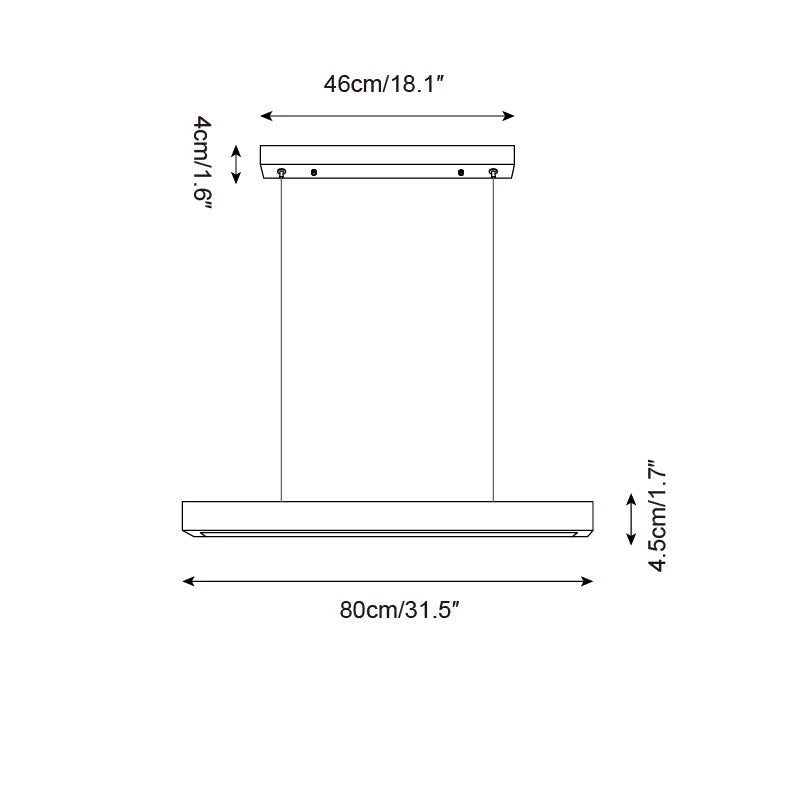 Lyven Minimalistische hanglamp van travertin