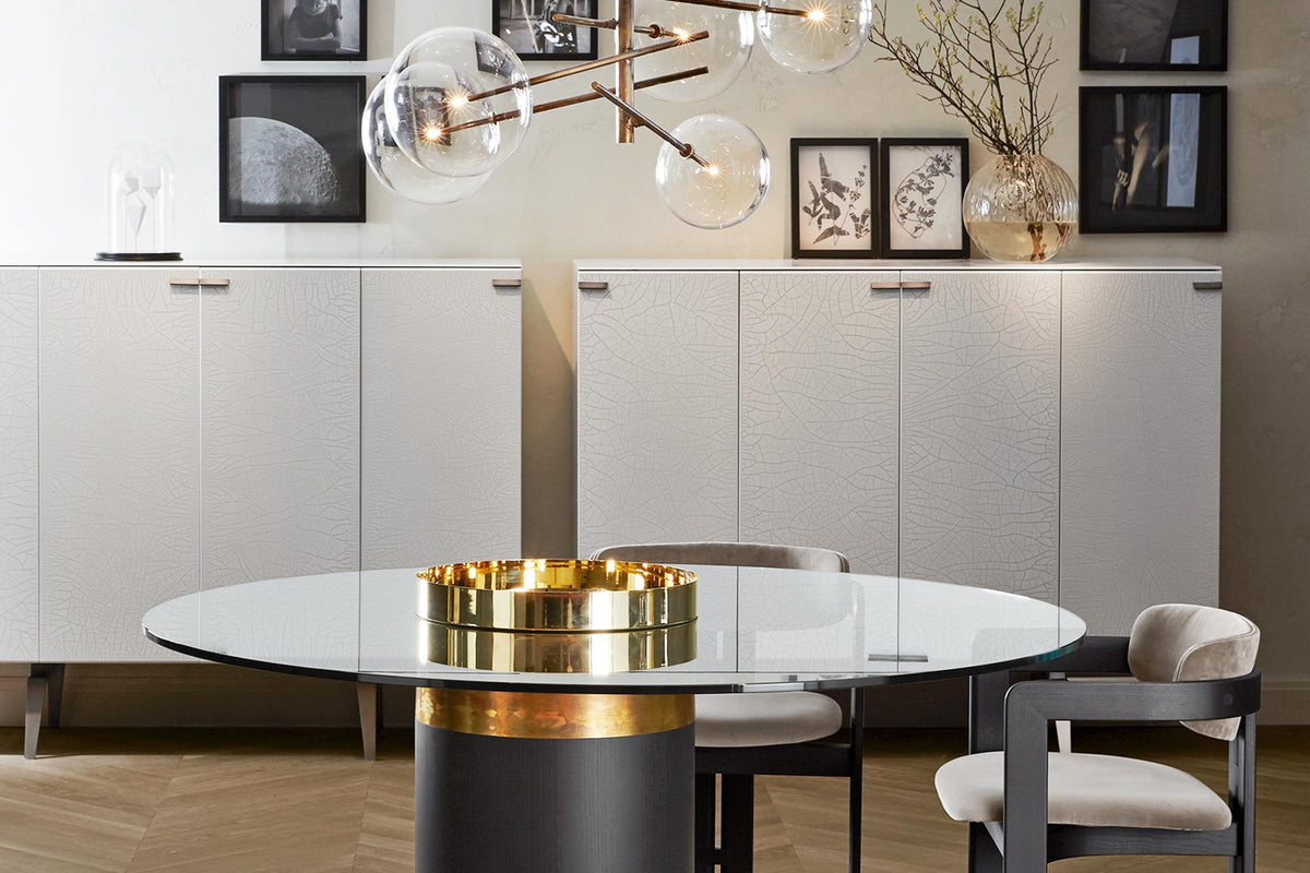 Aveno Kroonluchter LED Heldere Kristallen