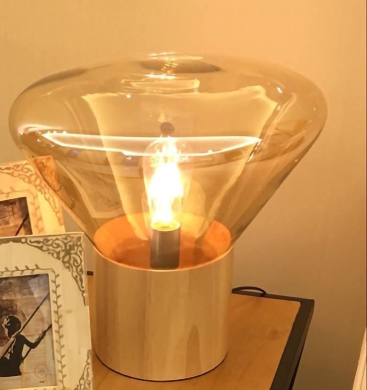 Sylirella Minimalistische houten tafellamp