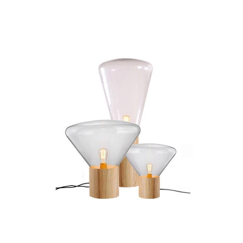 Sylirella Minimalistische houten tafellamp