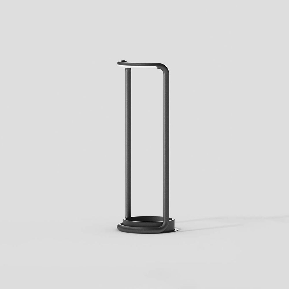 Orr Minimalistisch Vloerlamp Zwart Metaal Buiten Woonkamer