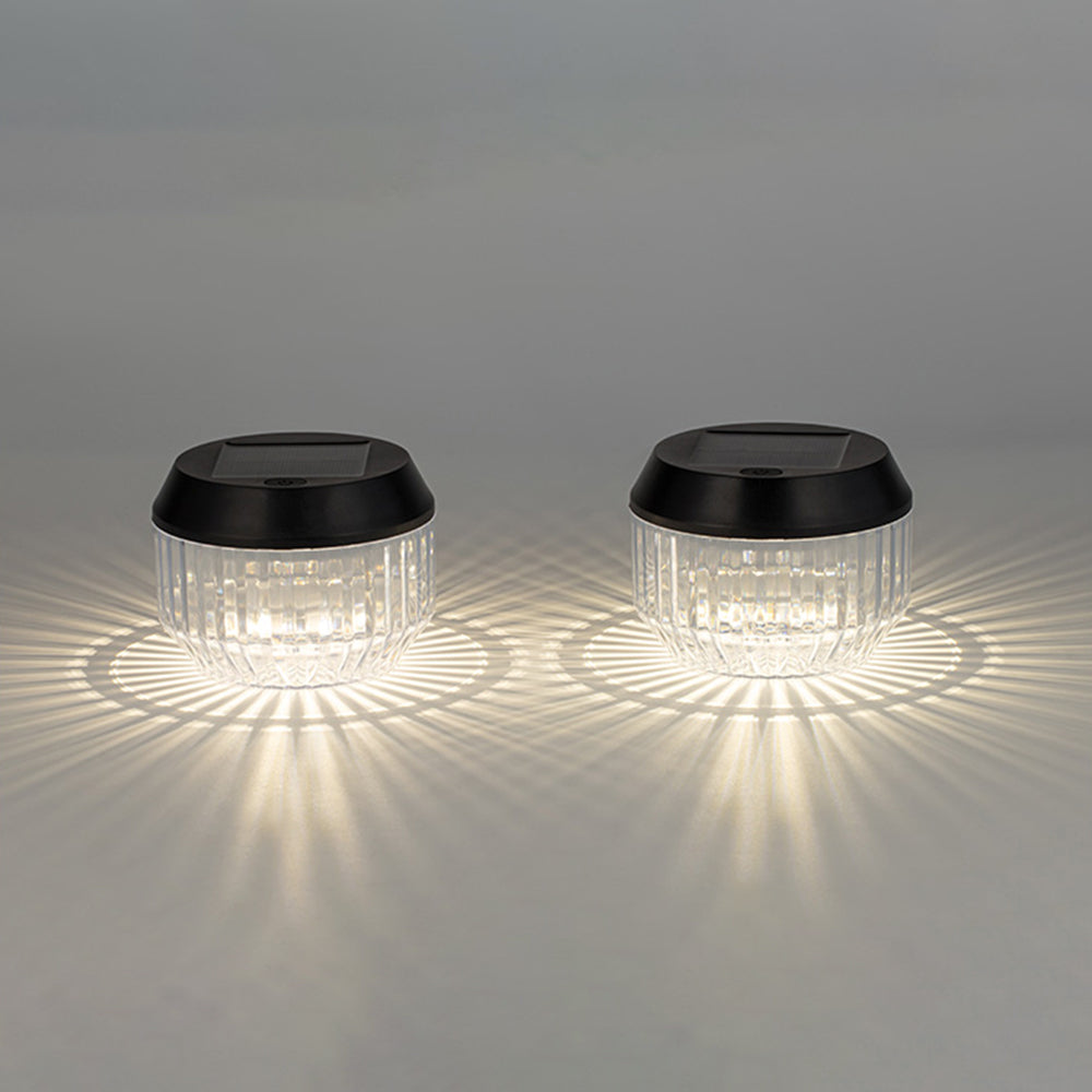 Orr Ronde Smalle LED Tafellamp Solar Goud Woonkamer Buiten